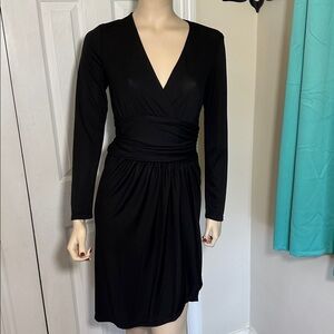 Lauren Ralph Lauren Black Long Sleeve Dress